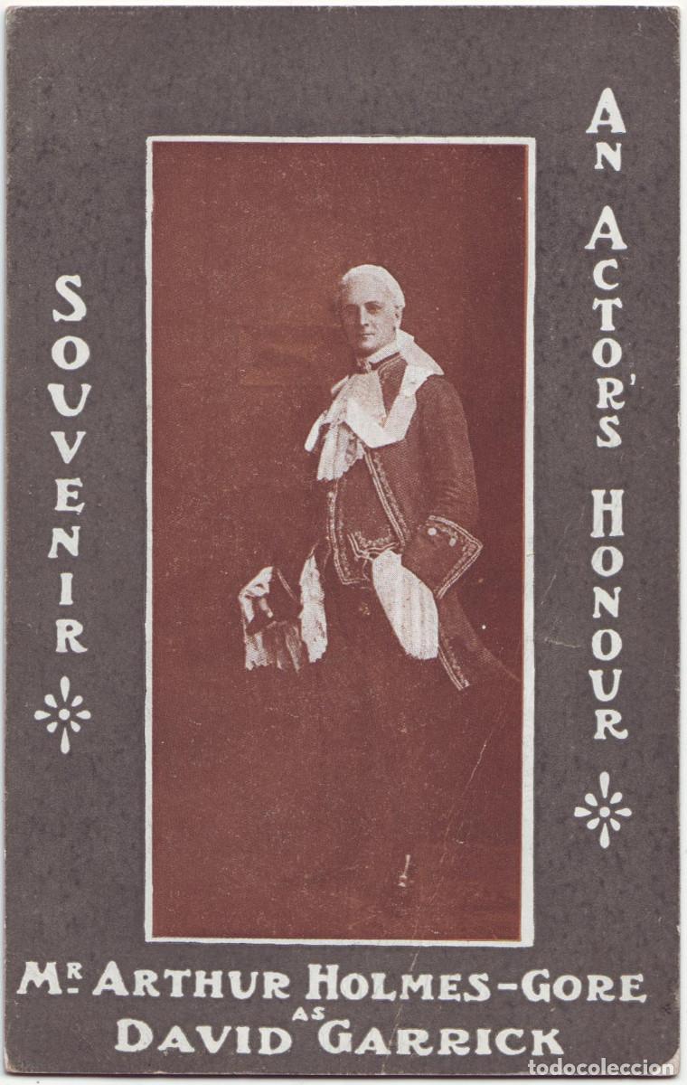 Postales: Actor HOLMES-GORE, Arthur_David Allen. As David Garrick