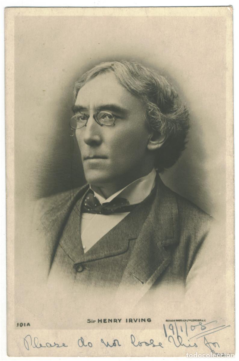 Postales: Actor eduardiano IRVING, Henry B._Rotary. 101 A