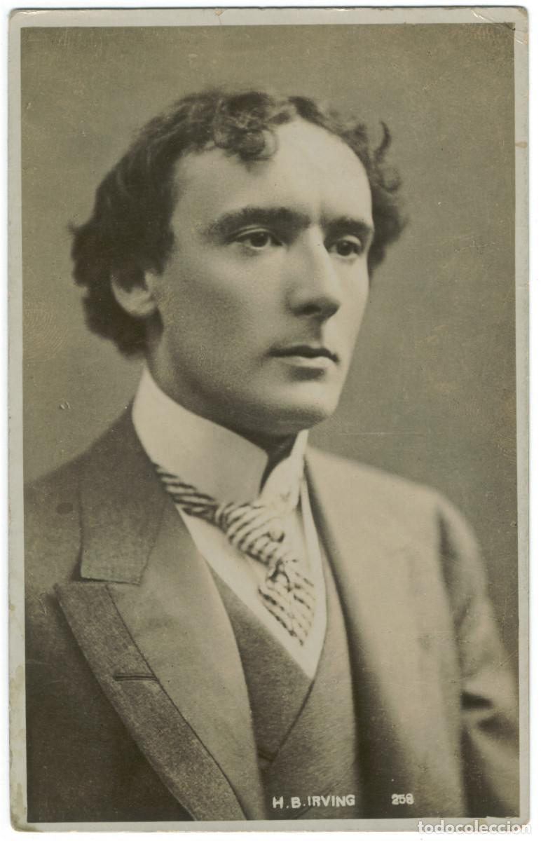 Postales: Actor eduardiano IRVING, Henry B._A. & G. Taylor (Reality; 258)