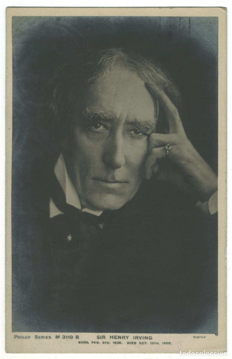 Postales: Actor eduardiano IRVING, Henry B._Philco. 3119 B. Photo Histed