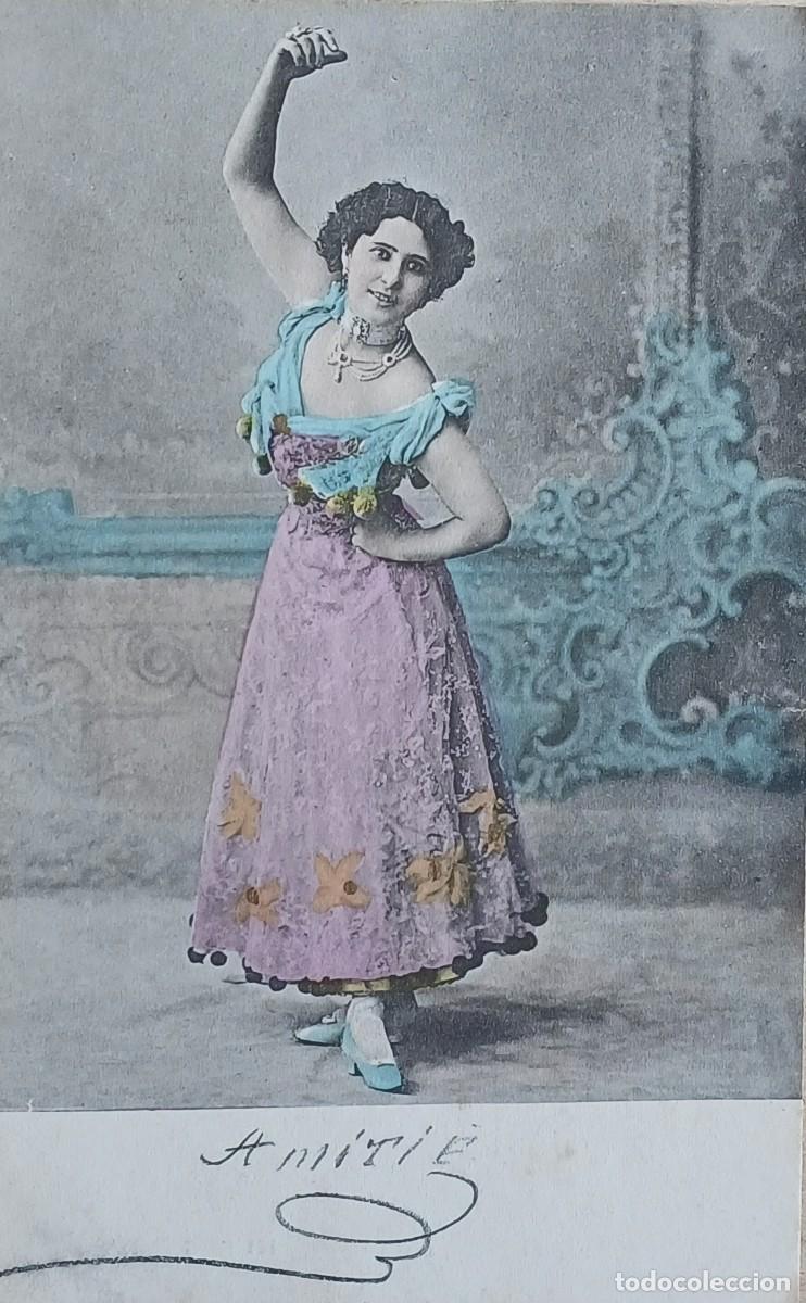 Postales: ROSARIO GUERRERO, excepcional. Postal inglesa.