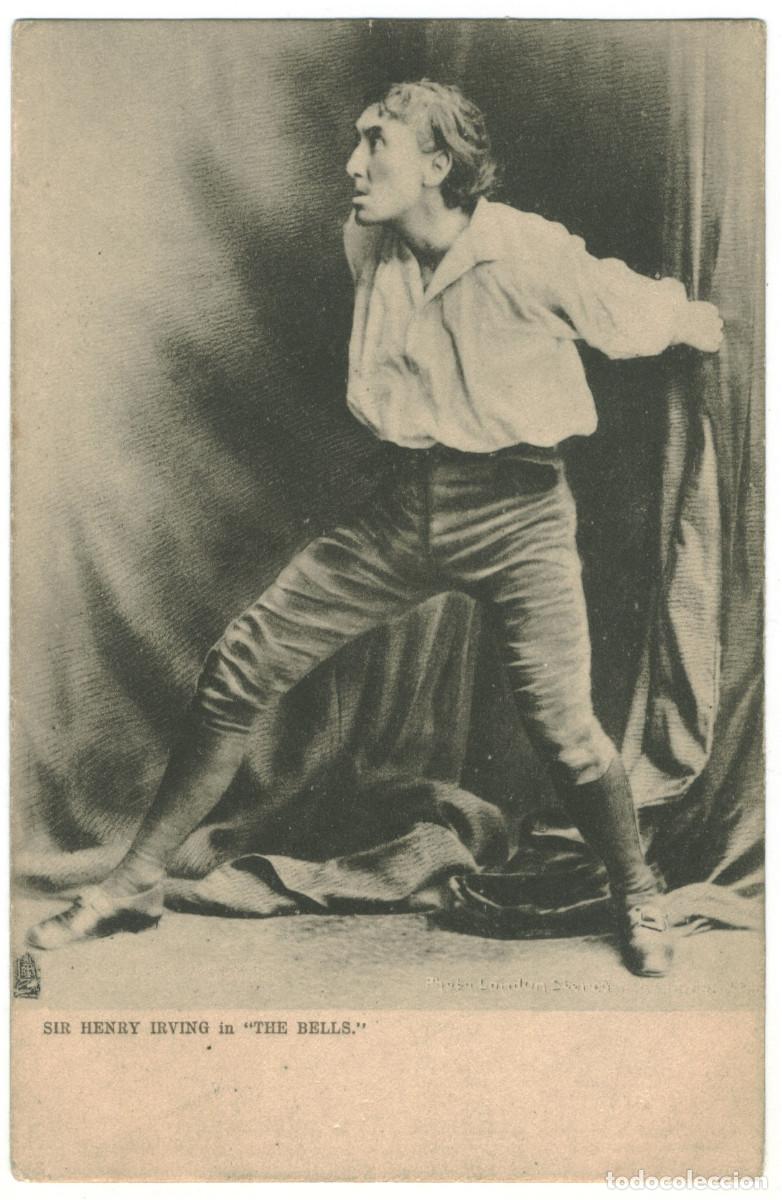 Postales: Actor IRVING, Henry B._Raphael Tuck (Celebrities of the Stage; 908). In The Bells