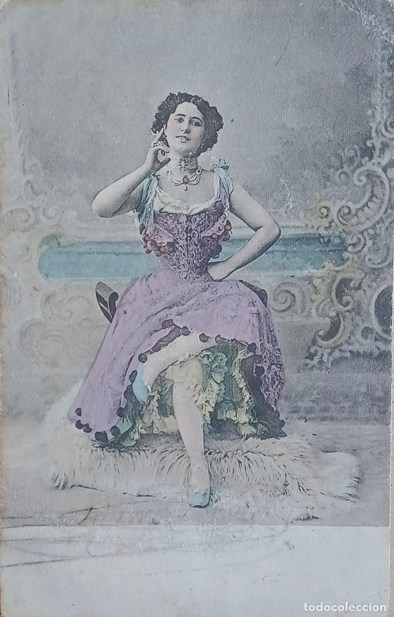 Postales: ROSARIO GUERRERO, excepcional. Postal francesa.