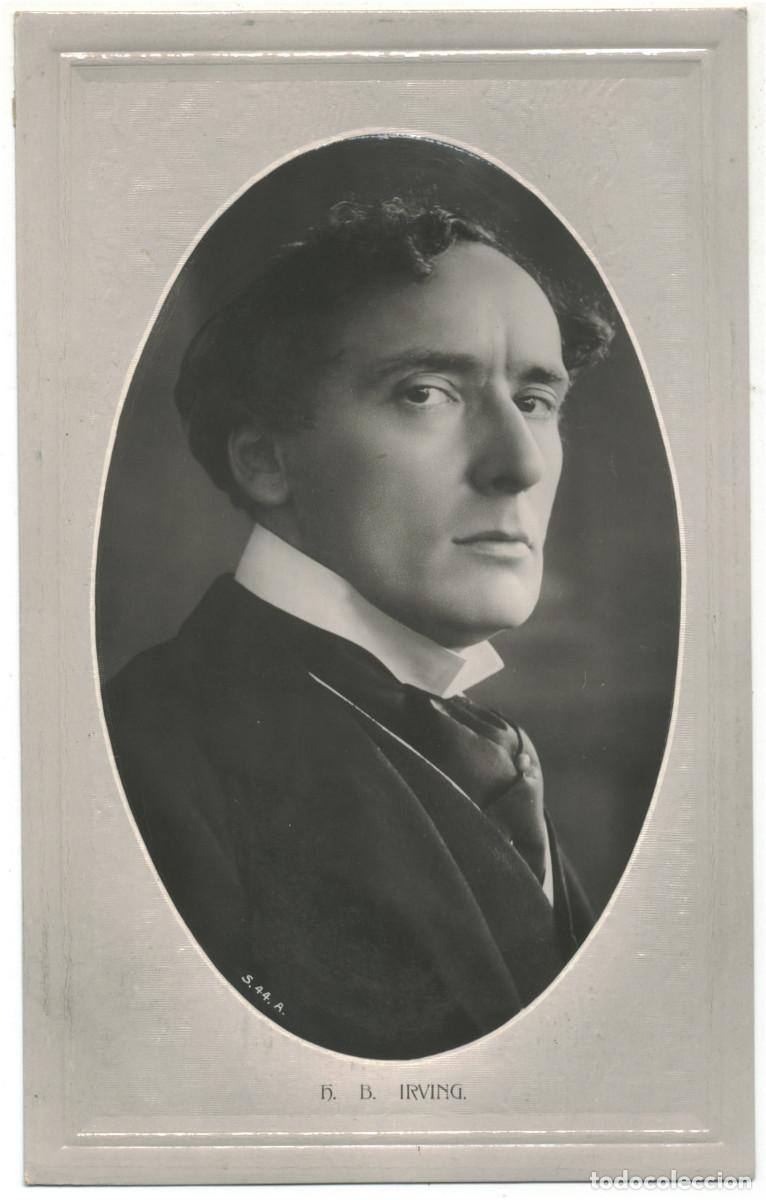 Postales: Actor eduardiano IRVING, Henry B._Rotary (Silk; 44 A)