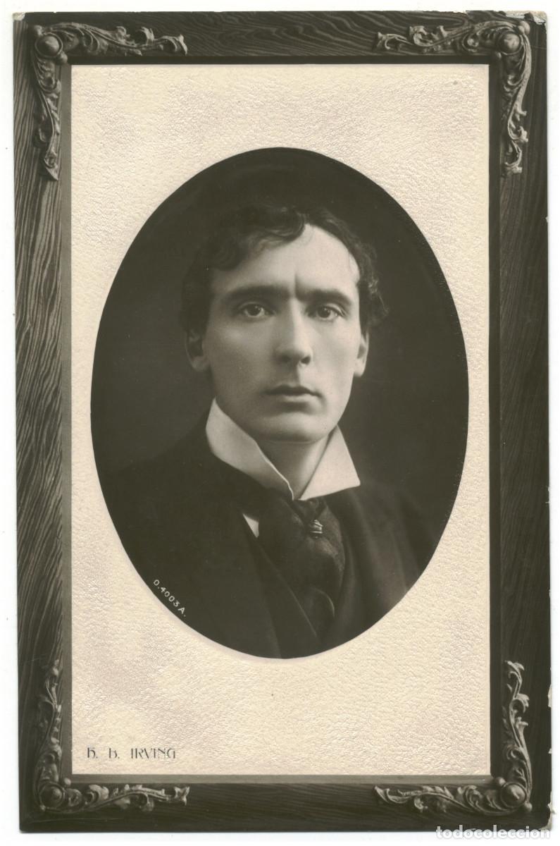 Postales: Actor eduardiano IRVING, Henry B._Rotary (Opalette; 4003 A)