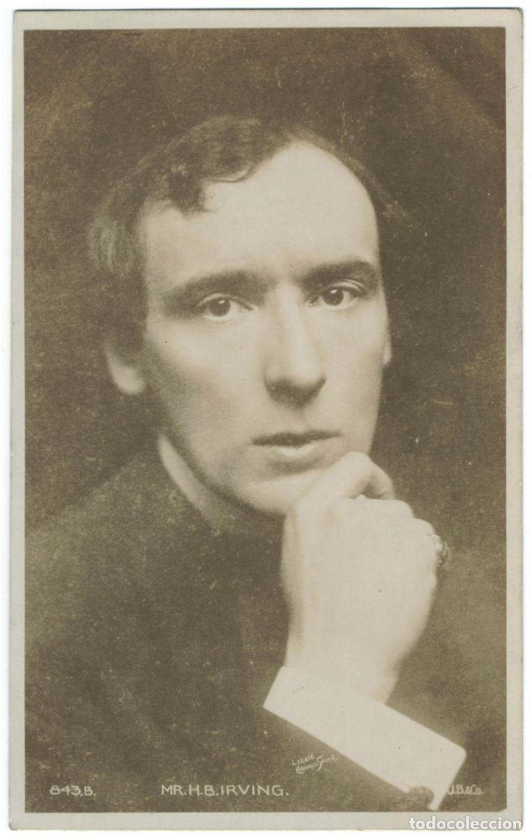 Postales: Actor eduardiano IRVING, Henry B._Beagles. 843 B. Photo Lizzie Caswall Smith
