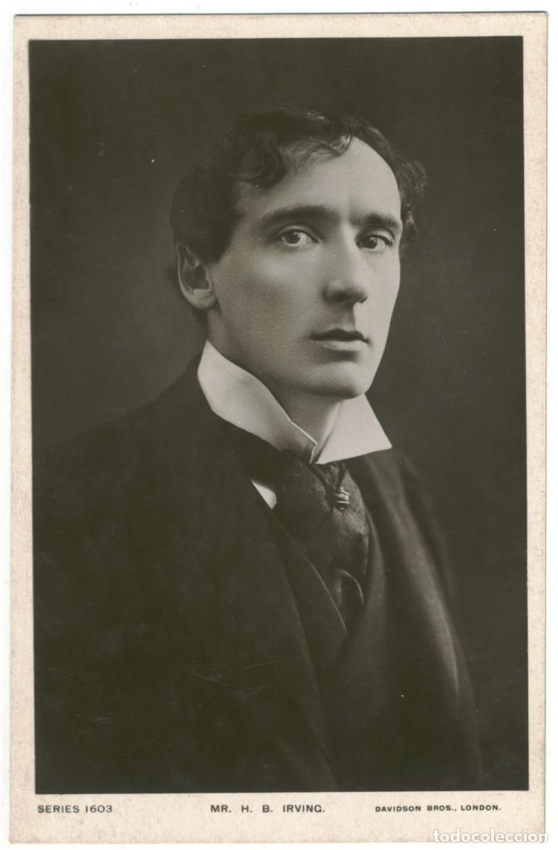 Postales: Actor eduardiano IRVING, Henry B._Davidson (Glossyphoto; 1603)