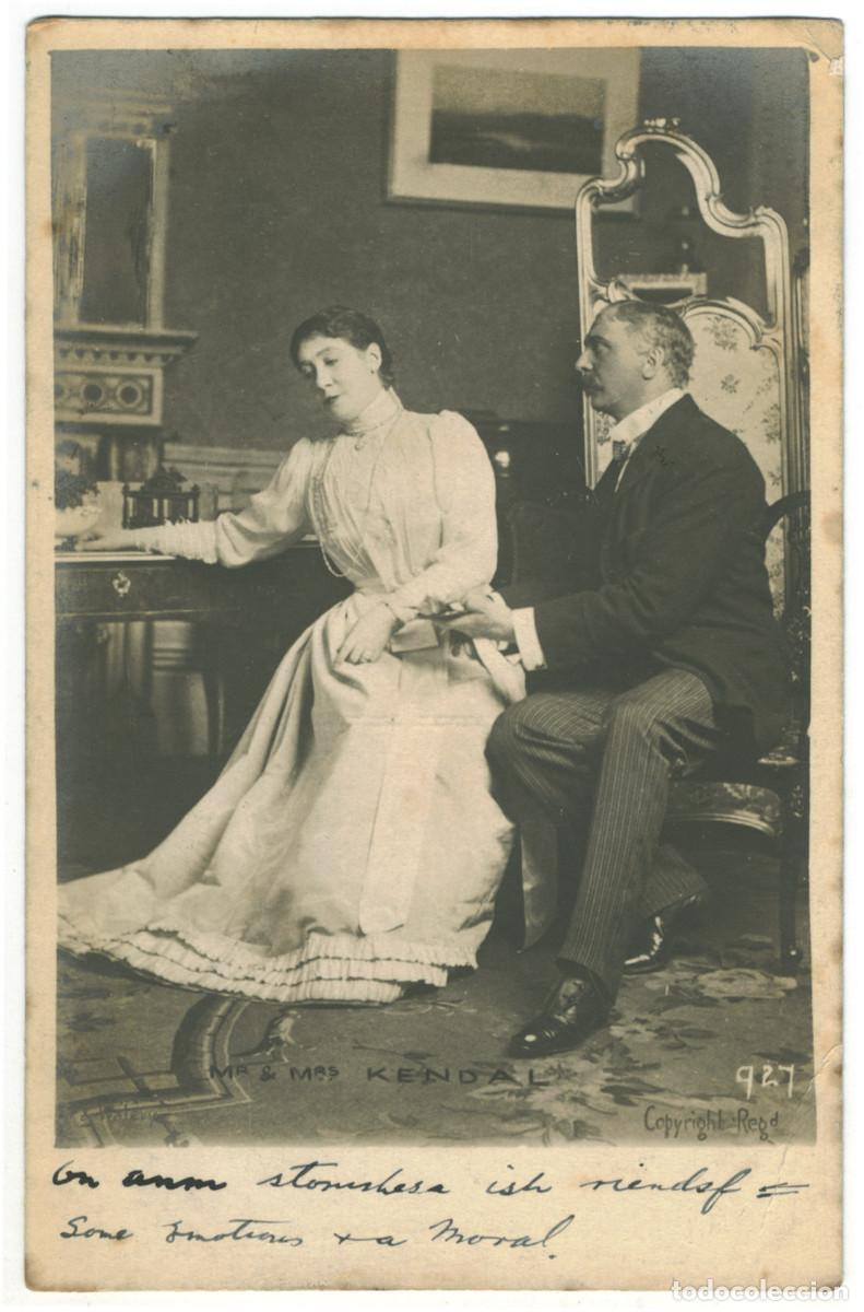 Postales: Actor KENDAL, Mr. & Mrs._Alfred Ellis & Wal&eacute;ry. 927