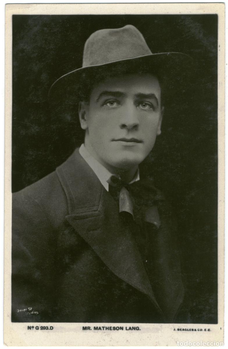 Postales: Serie 10 Postales Actor Matheson LANG_Rotary. 293 [A],D, E, F, K, L, S, T, U, X