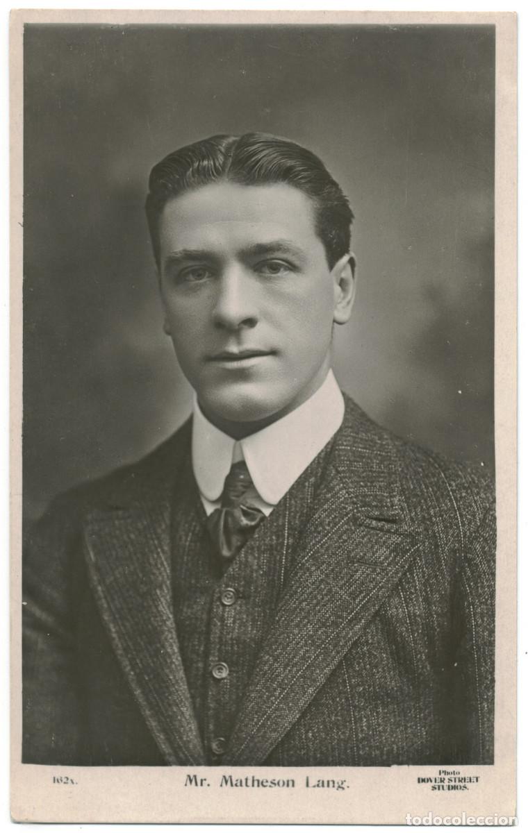 Postales: Actor LANG, Matheson_Shenley Real Photo. 162 N. Photo Dover