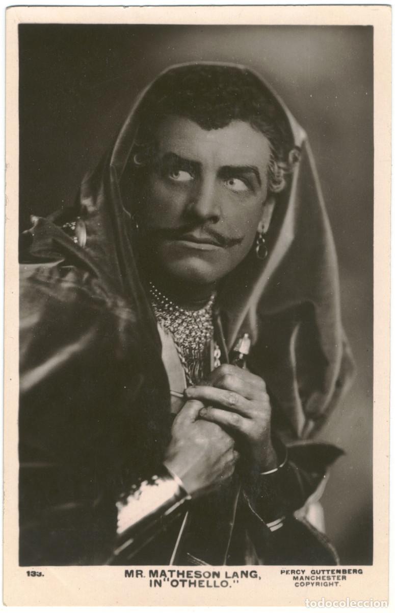 Postales: Actor LANG, Matheson_Percy Guttenberg (Revival; 133). In Othello