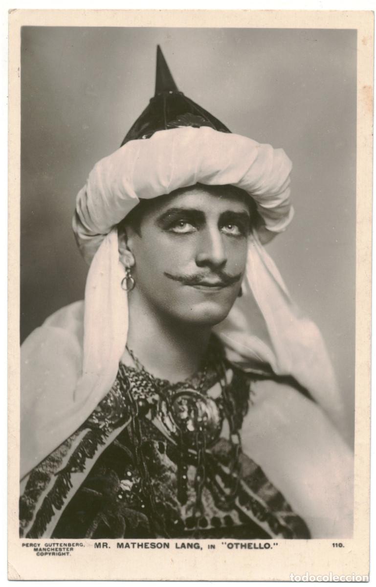 Postales: Actor LANG, Matheson_Percy Guttenberg. 110. As Othello
