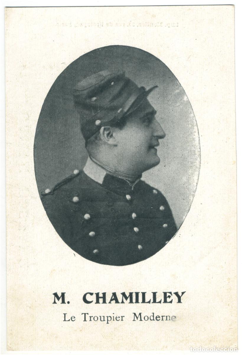 Postales: Actor CHAMILLEY, M._Montier. Le Troupier Moderne