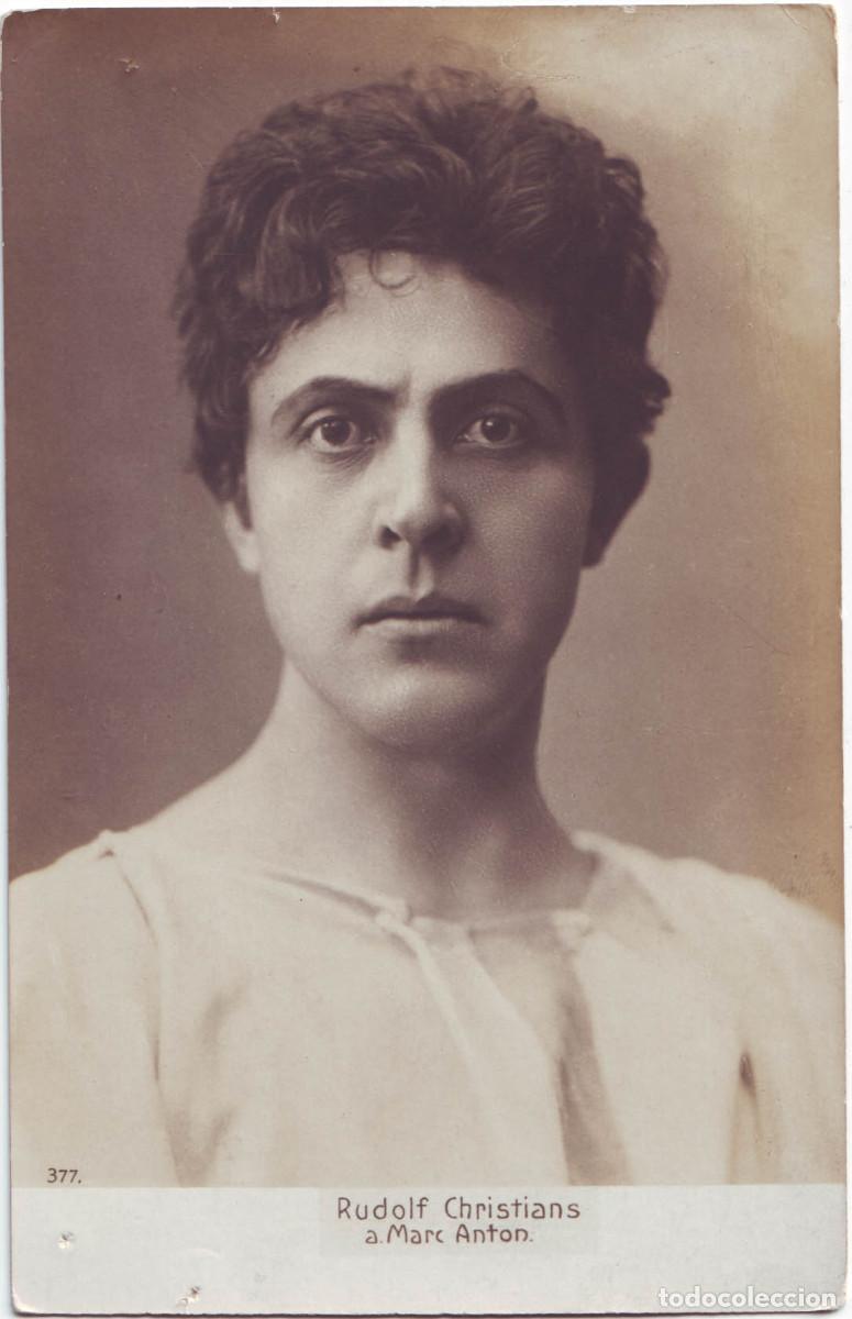 Postales: Actor CHRISTIANS, Rudolf_Sin datos; 377. As Marc Anton