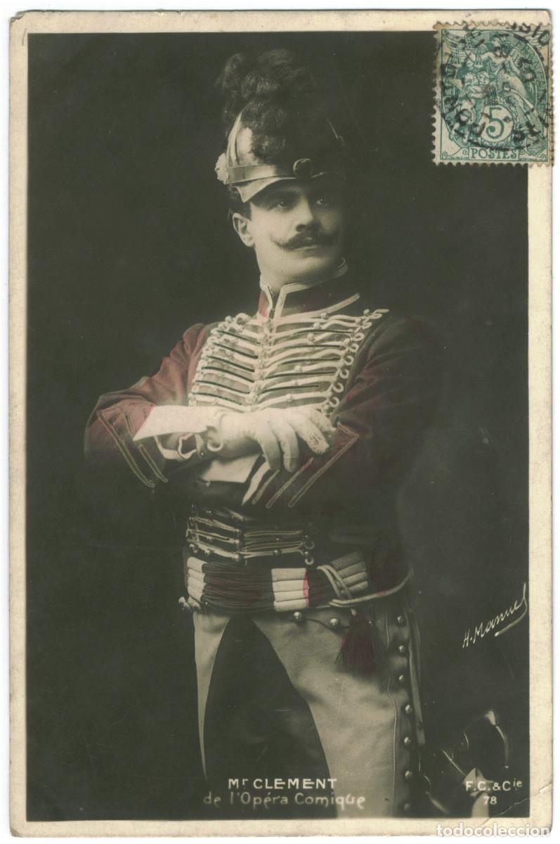 Postales: Actor CLEMENT, M._FC. 78. Op&eacute;ra Comique. Photo H. Manuel