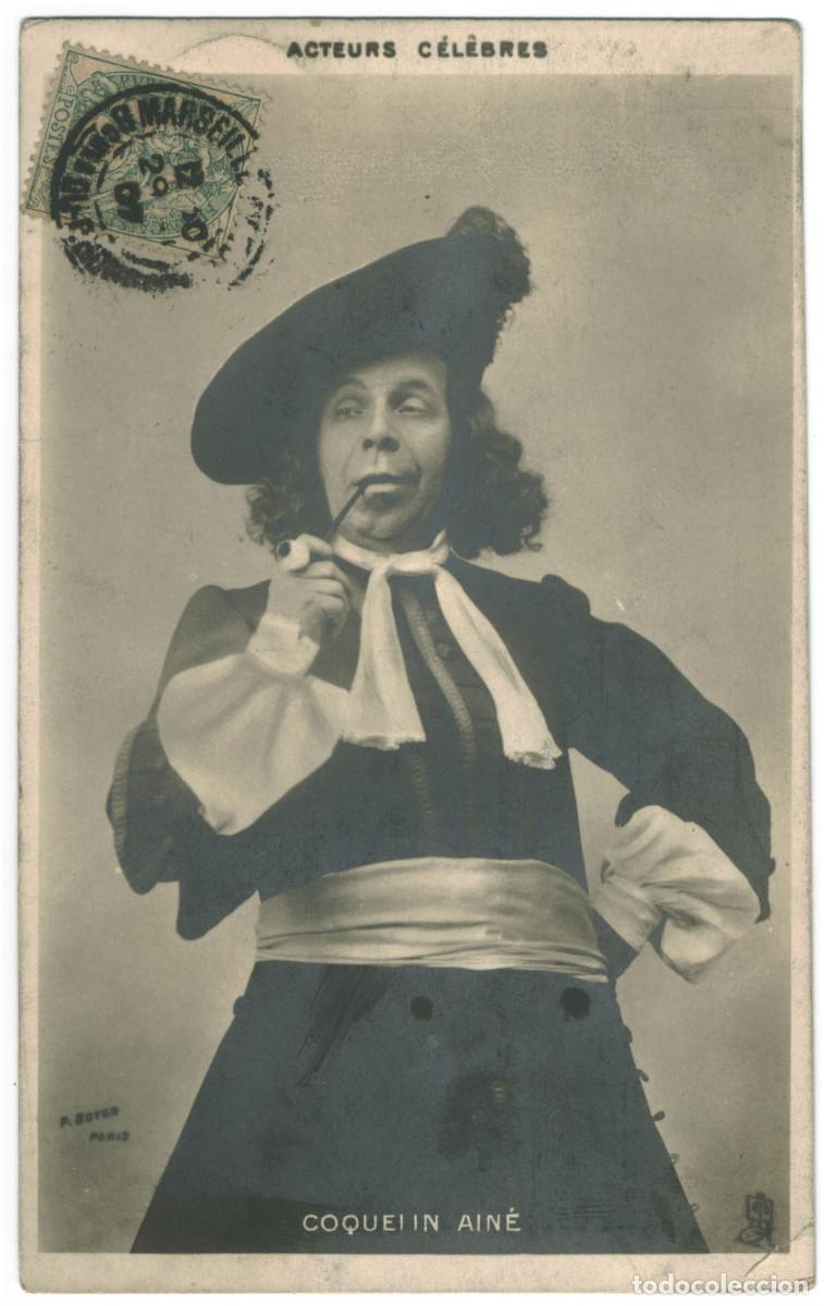 Postales: Actor COQUELIN, Constant (Coquelin Ain&eacute;)_Raphael Tuck. Acteurs C&eacute;lebres. 400. Photo P. Boyer