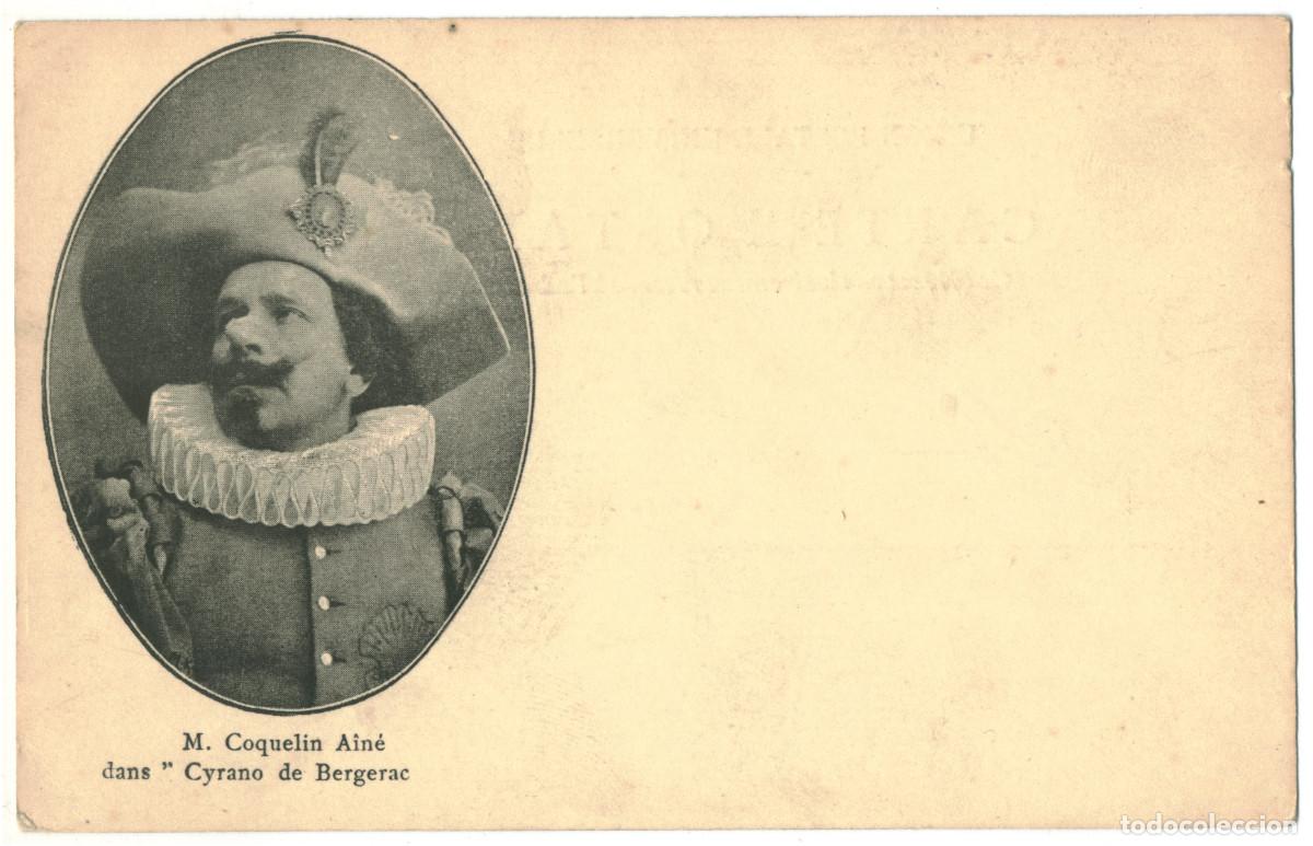 Postales: Actor COQUELIN, Constant (Coquelin Ain&eacute;)_MKS. In Cyrano de Bergerac