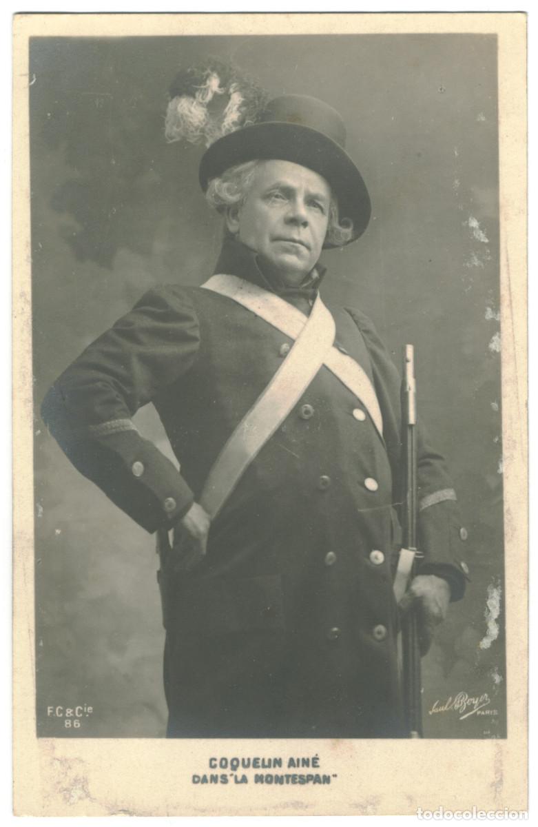 Postales: Actor COQUELIN, Constant (Coquelin Ain&eacute;)_FC. 86. Photo Paul Boyer