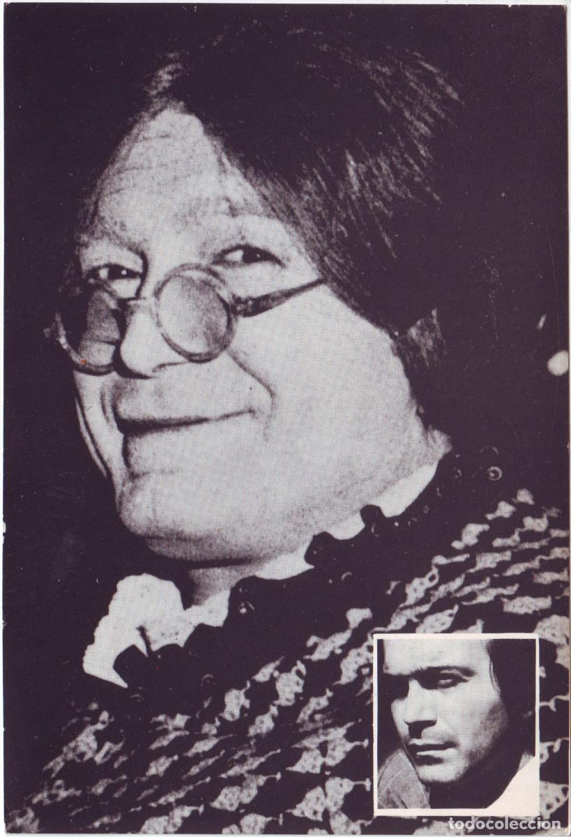 Postales: Actor CAPEZZONE, C hristian in Benoist MAry (Th&eacute;&acirc;tre Monffetard. 1975)_Sin datos