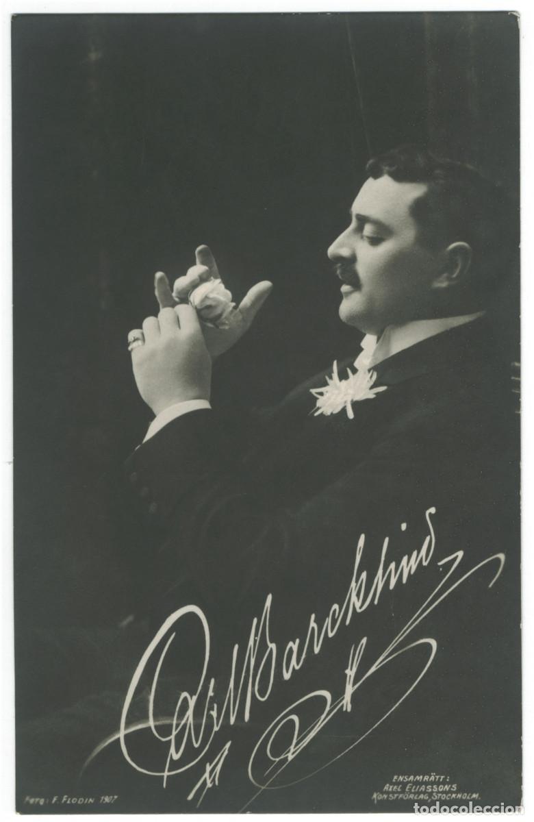 Postales: Actor BARCKLIND, Carl_Axel Eliassons. Photo F. Flodin