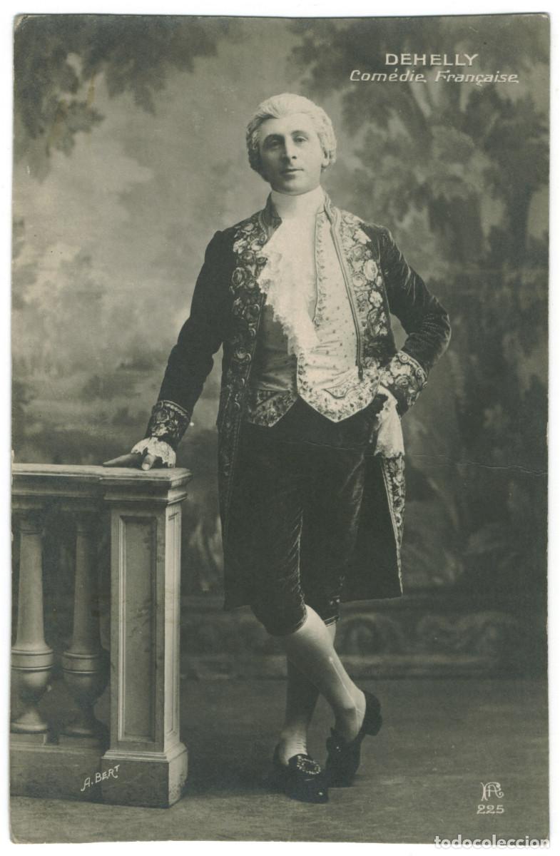 Postales: Actor DEHELLY, Suzanne_A. Christensen. 225. Com&eacute;die Fran&ccedil;aise. Photo A. Bert