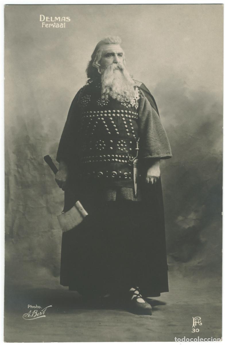Postales: Actor DELMAS, J. F._A. Christensen. 30. In Fervaal. Photo A. Bert
