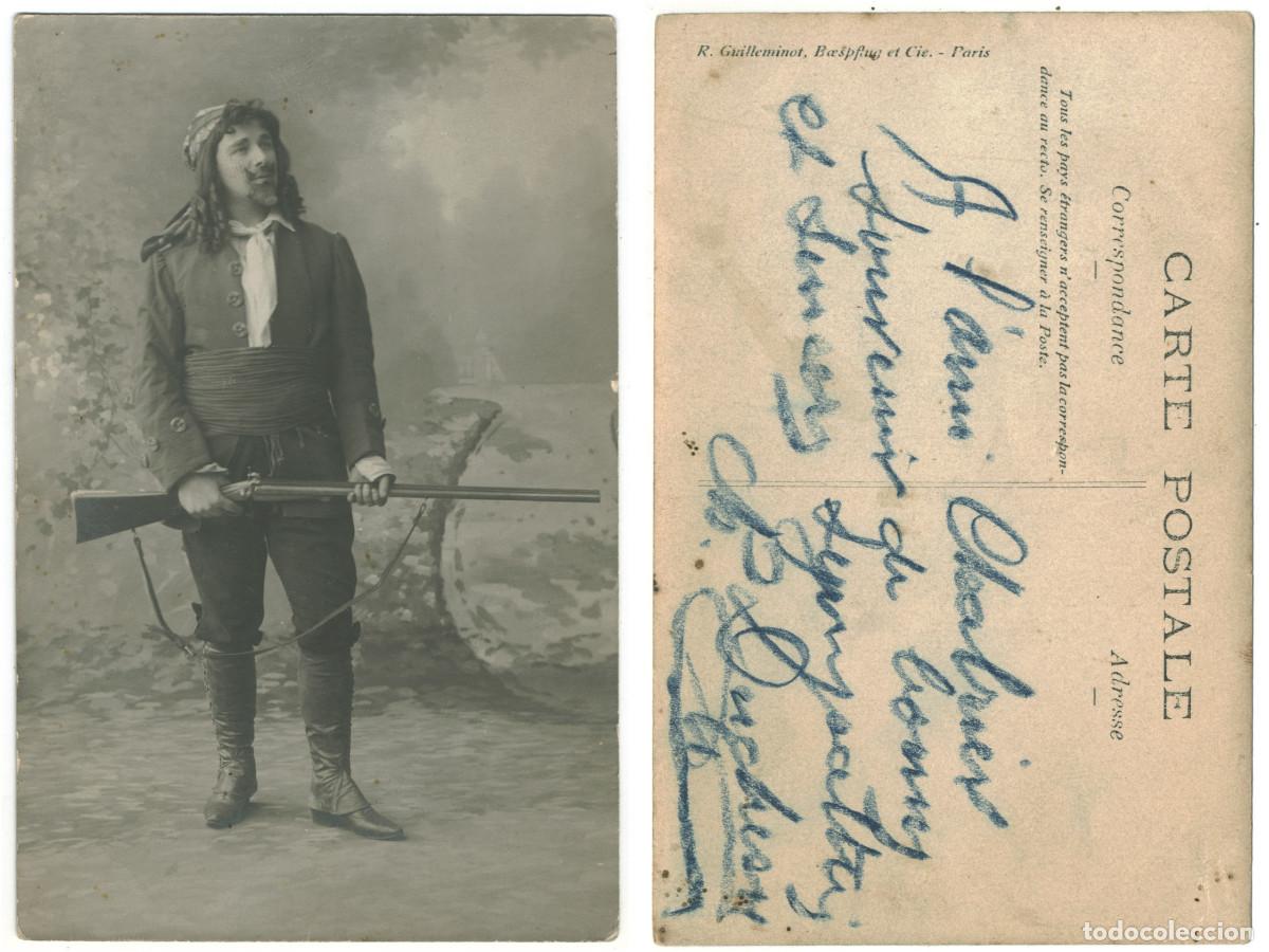 Postales: Actor DUCHESU, C. Ph._Guilleminot. Signed Firmada Autograph