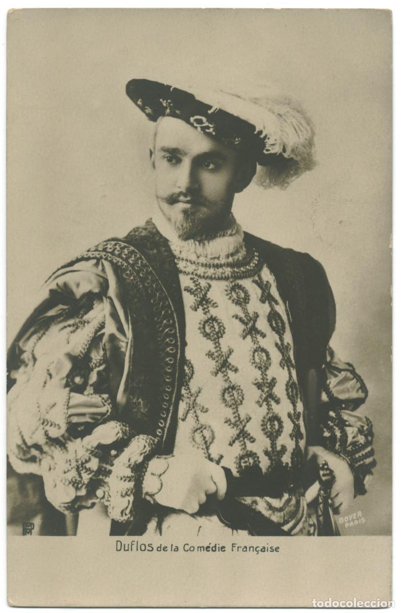 Postales: Actor DUFLOS, Rapha&euml;l_PMM. Com&eacute;die Fran&ccedil;aise. Photo Boyer