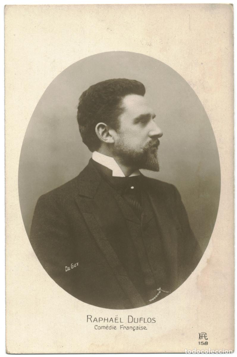 Postales: Actor DUFLOS, Rapha&euml;l_A. Christensen. 158. Com&eacute;die Fran&ccedil;aise. Photo DuGuy