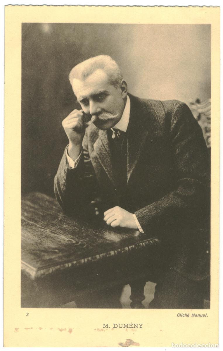 Postales: Actor DUM&Eacute;NY, M._Manuel.