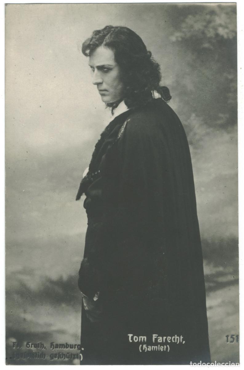 Postales: Actor FARECHT, Tom_Fr. Groth. 151. As Hamlet