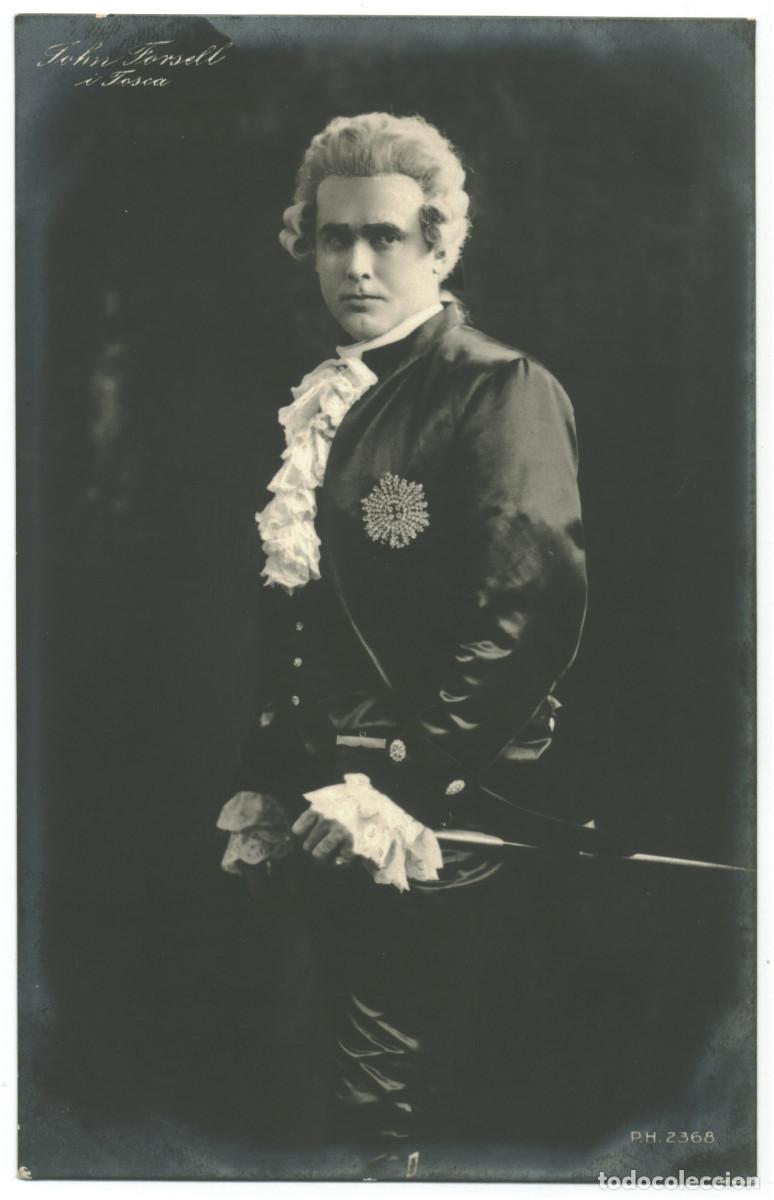 Postales: Actor FORSELL, John_Paul Heckscher. 2368. In Tosca