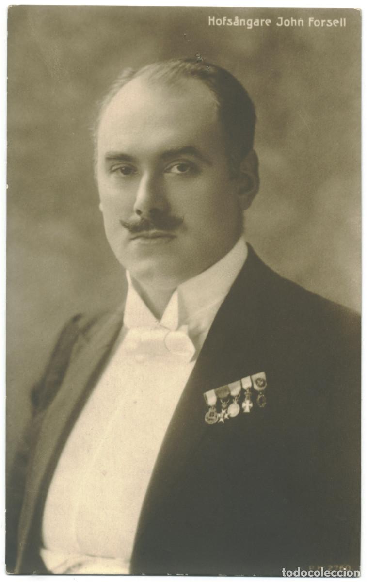 Postales: Actor FORSELL, John_Paul Heckscher. 2760. Bar&iacute;tono