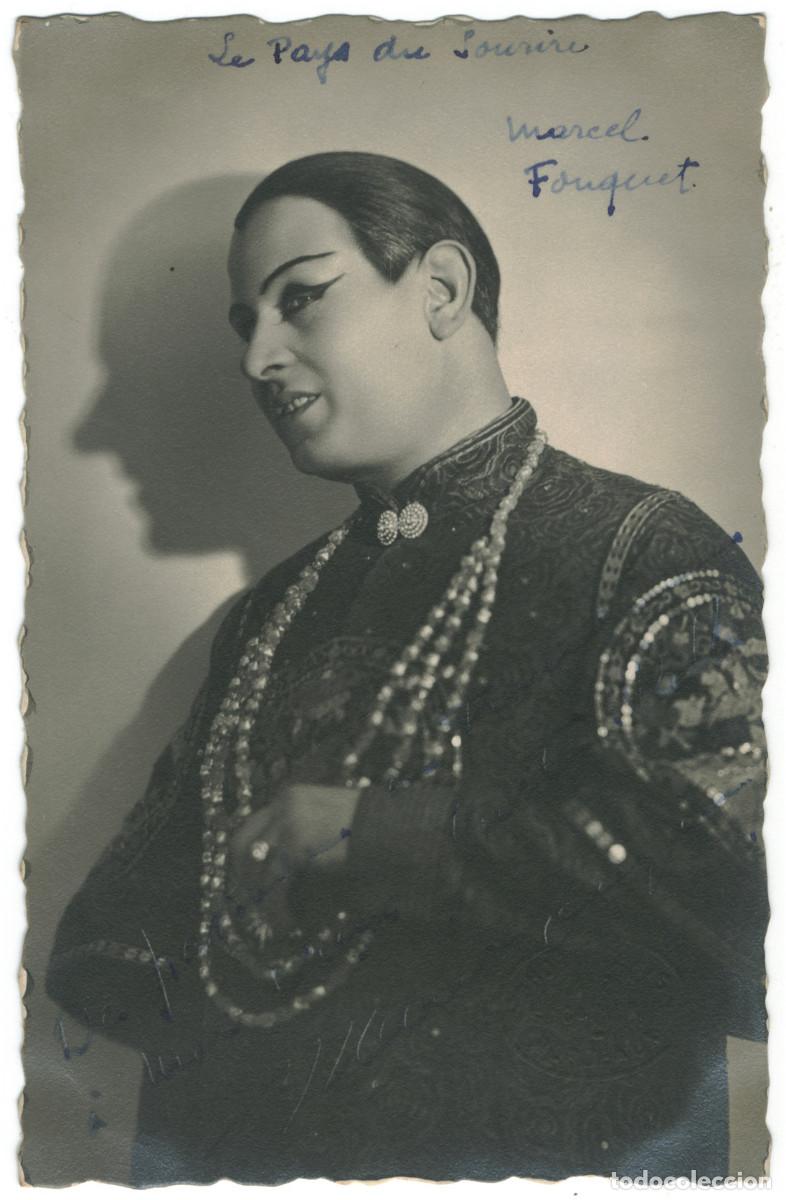 Postales: Actor FOUQUET, Marcel_S. Catherin. Signed Firmada Autograph