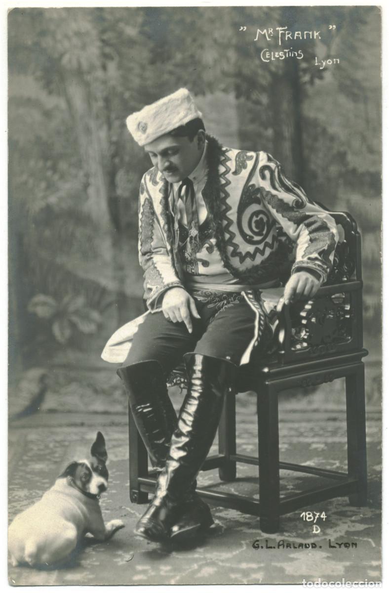 Postales: Actor FRANCK, Mr_G. L. Arlaud. 1874 D. Celestins (Lyon)