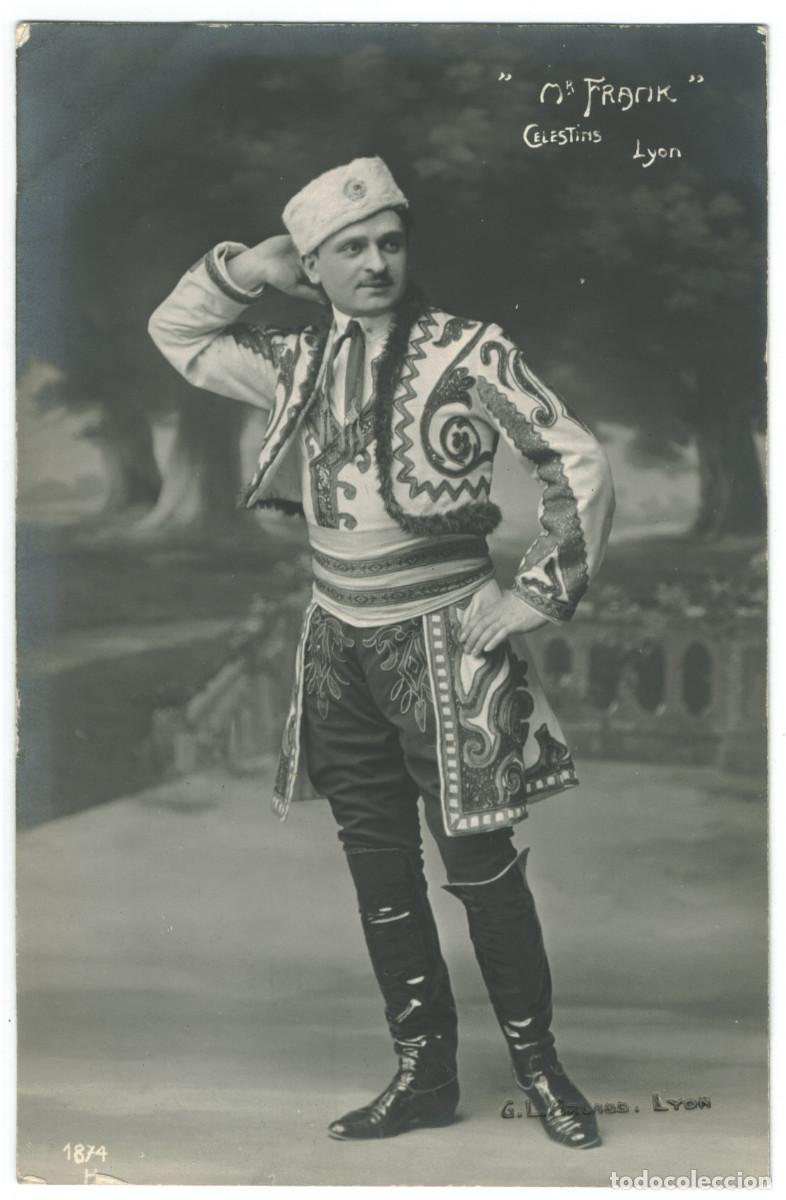 Postales: Actor FRANK, Mr._G. L. Arlaud. 1874. Celestins (Lyon)