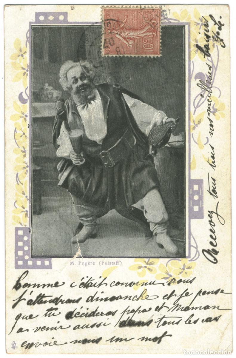 Postales: Actor FUG&Egrave;RE. M._Sin datos. As Falstaft