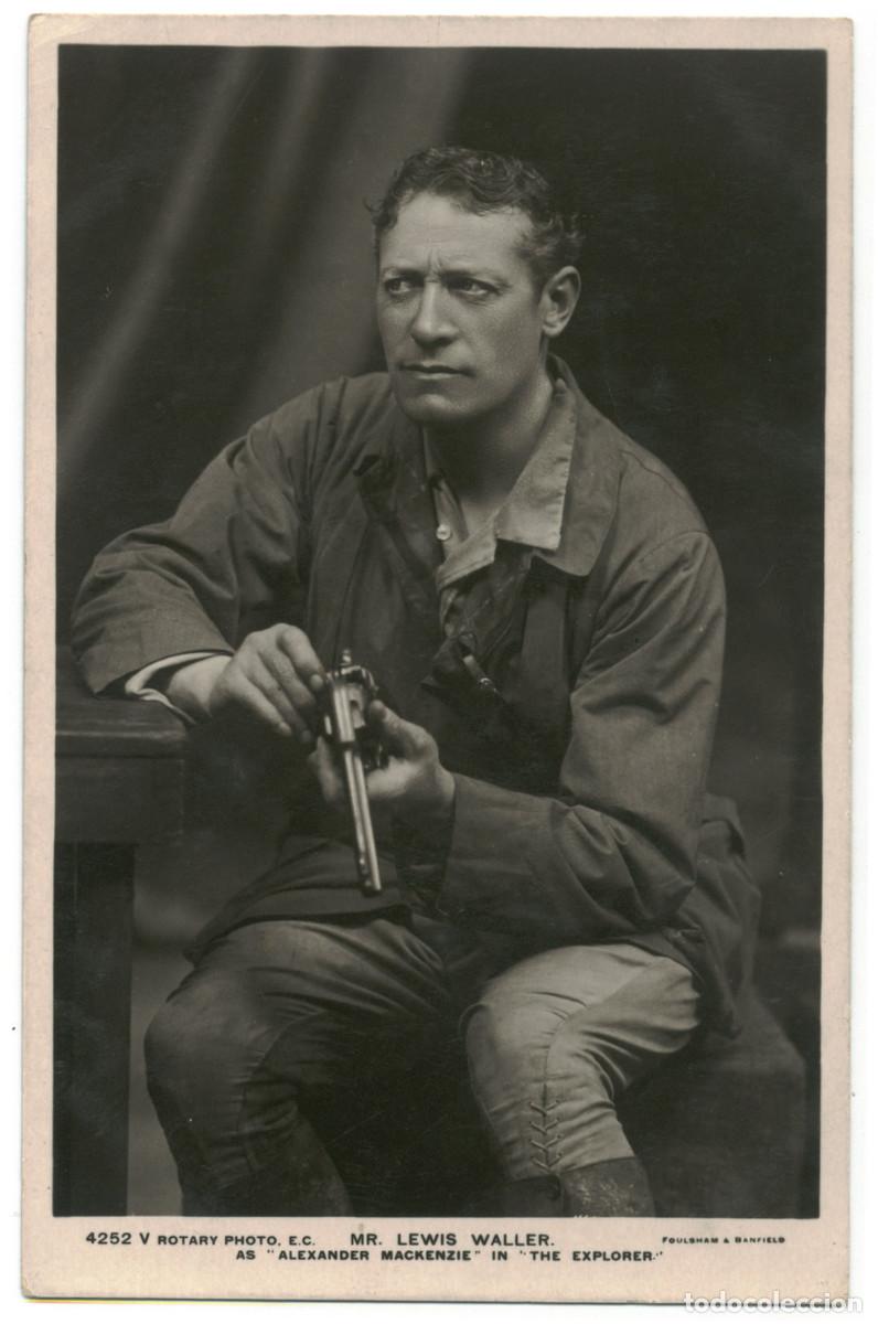 Postales: Actor WALLER, Lewis_Rotary. 4252 V. As Alexander Mackenzie in The Explorer. Photo Foulsham & Banfie