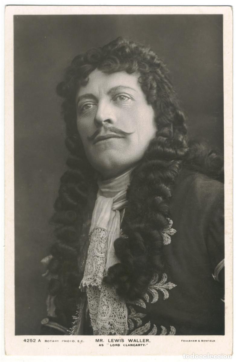 Postales: Serie 16 Postales Actor WALLER, Lewis_Rotary. 4252 A, B, C, D, E, F, H, I, J, K, L, S, T, U, V, Y