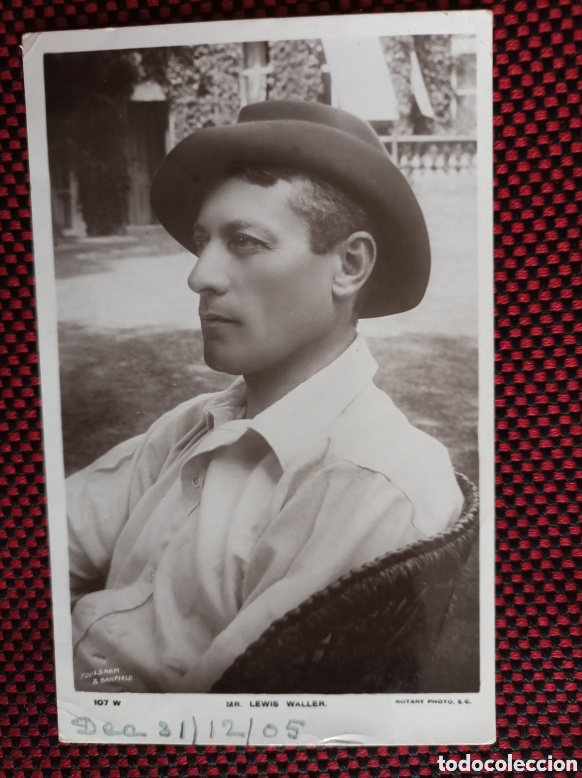 Postales: Actor WALLER, Lewis_Rotary. 107 W. Photo Foulsham & Banfield