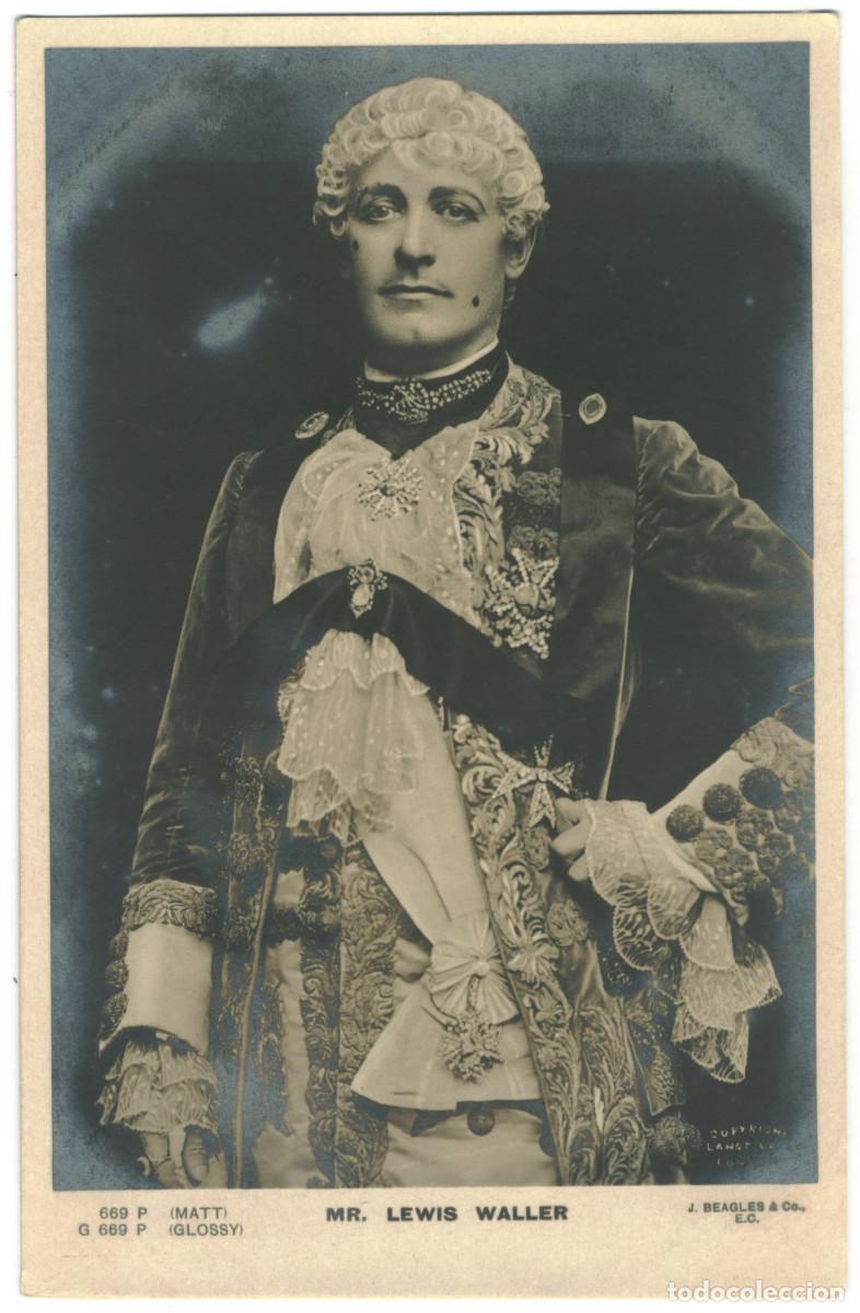 Postales: Actor WALLER, Lewis_Beagles. 669 P. Photo Langfier