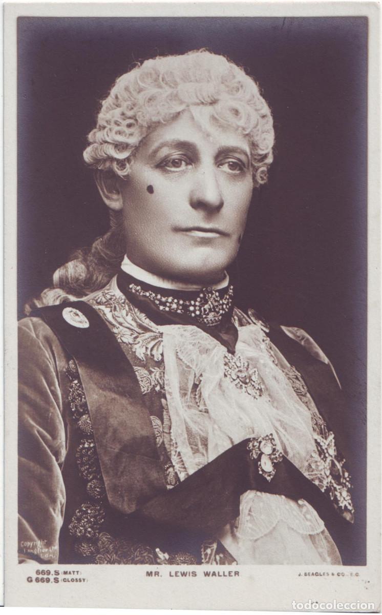 Postales: Actor WALLER, Lewis_Beagles. 669 S. Photo Langfier