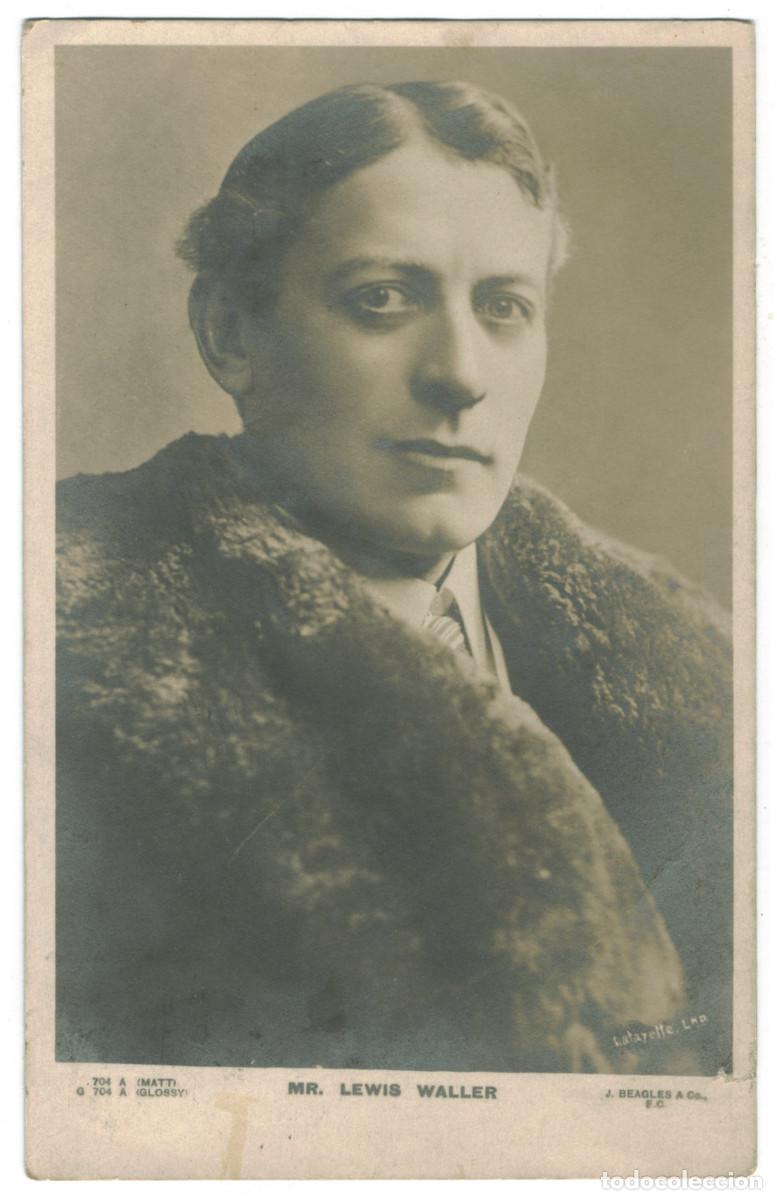 Postales: 4 Postales seriadas Actor WALLER, Lewis_Beagles 704 A (2), E, H