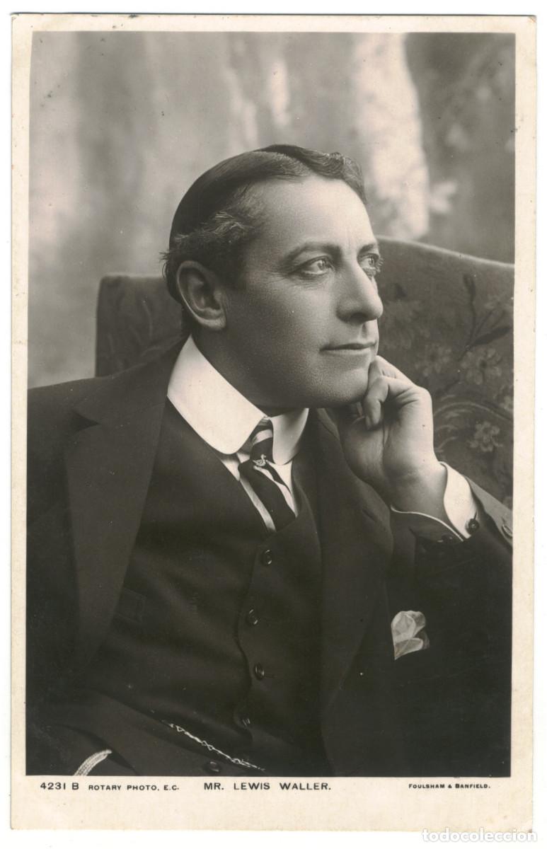 Postales: 2 Postales seriadas Actor WALLER, Lewis_Rotary. 4231 B, E. Photo Foulsham & Banfield