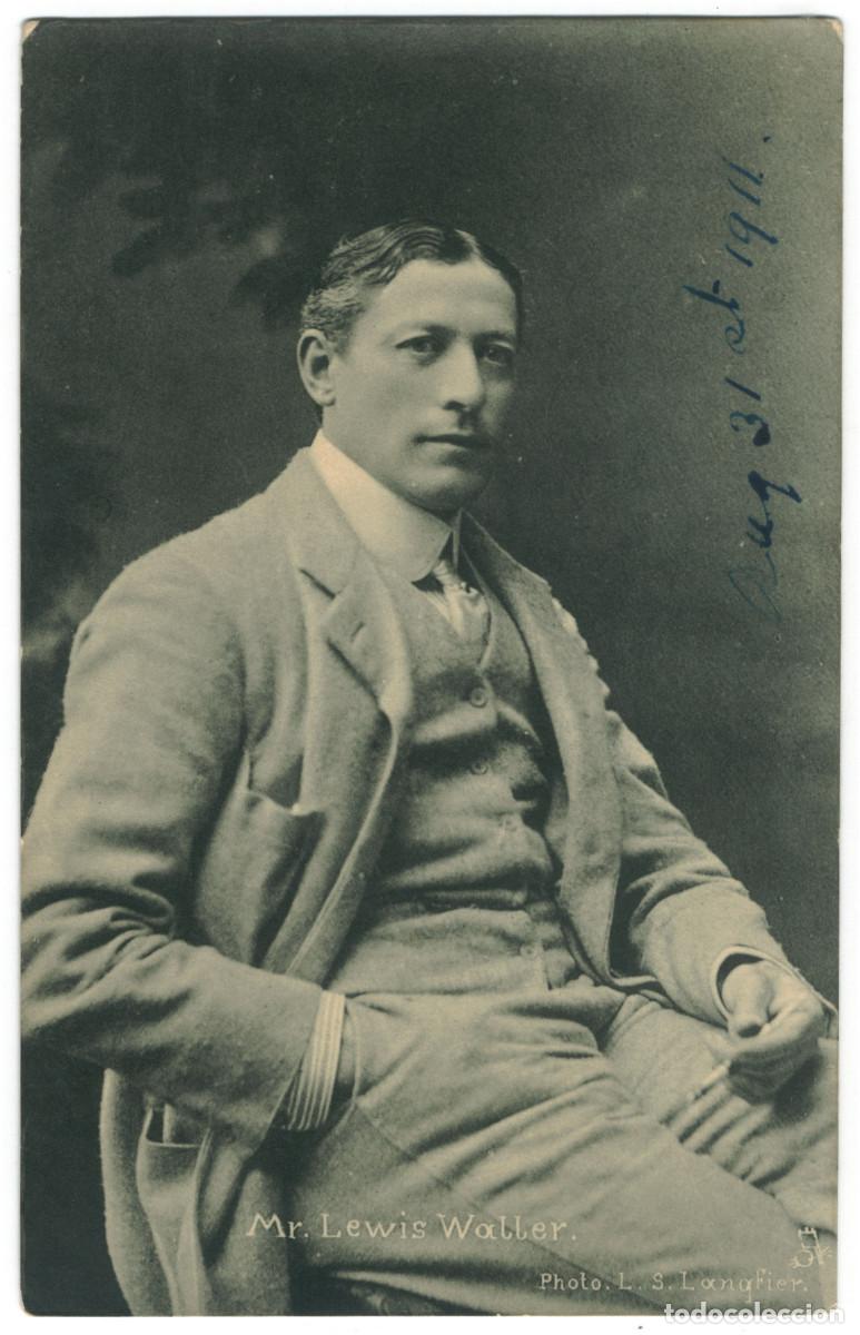 Postales: Actor eduardiano WALLER, Lewis_Raphael Tuck Raphotype (Stage Favourites ; 2874). Photo L. S. Langfie