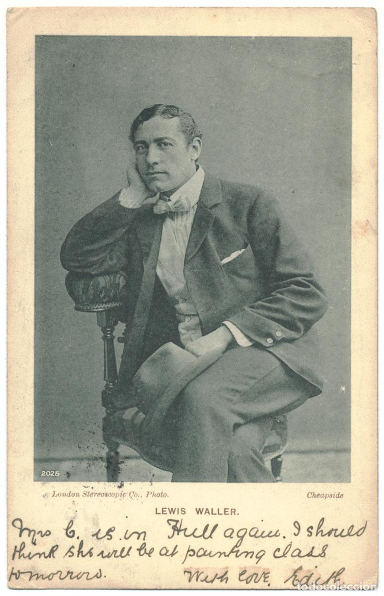 Postales: Actor eduardiano WALLER, Lewis_Davidson (Theatrical; 2025). Photo London Stereo