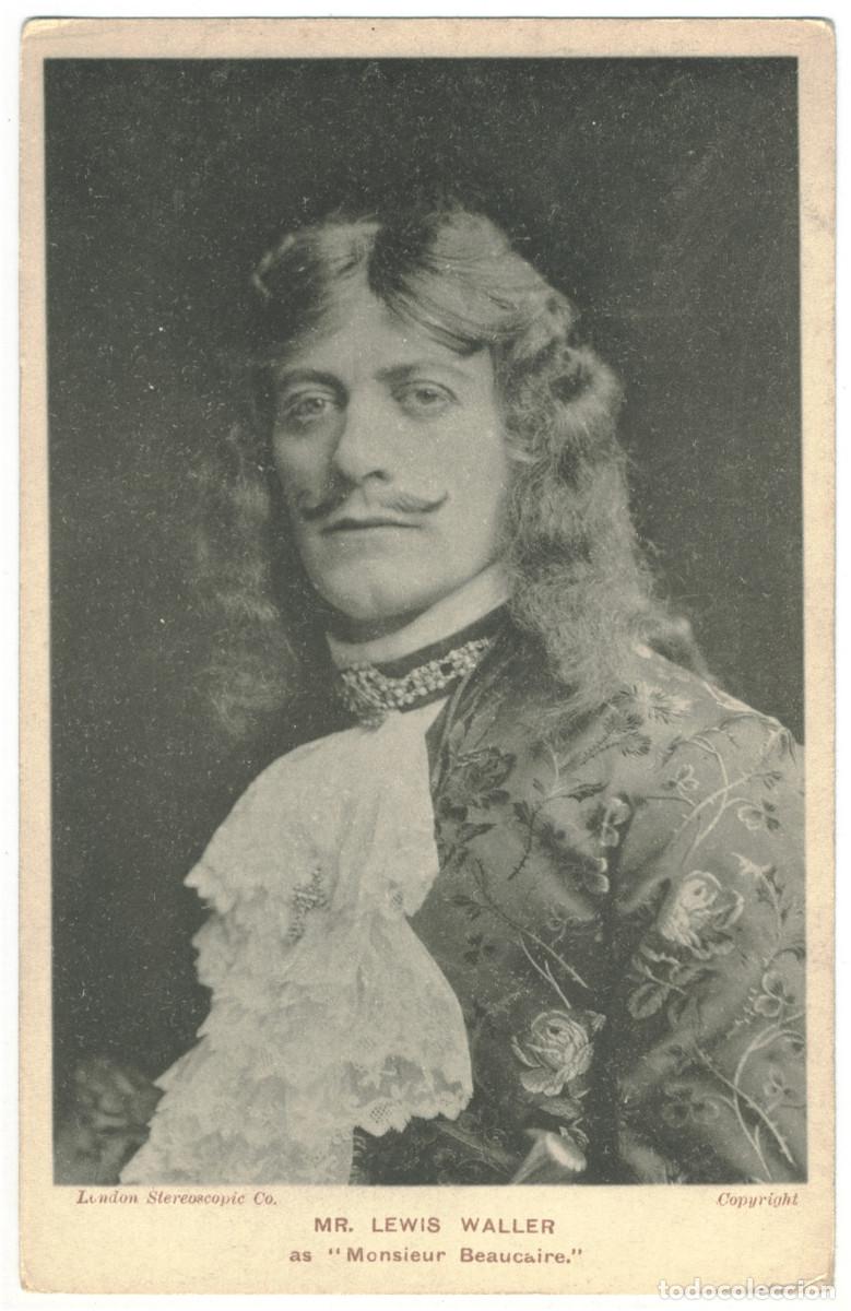 Postales: Actor eduardiano WALLER, Lewis_Davidson (Stageland; 6060). As Monsieur Beaucaire. Photo London Stere