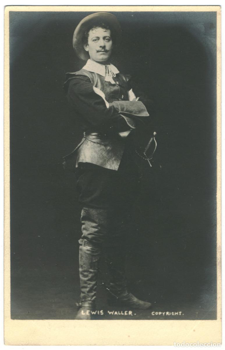 Postales: Actor eduardiano WALLER, Lewis_Hellier. Photo Langfier