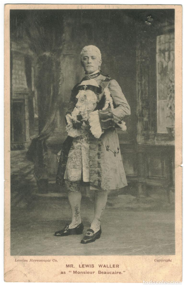 Postales: Actor eduardiano WALLER, Lewis_Davidson (Stageland; 6063). As Monsieur Beaucaire. Photo London Stere