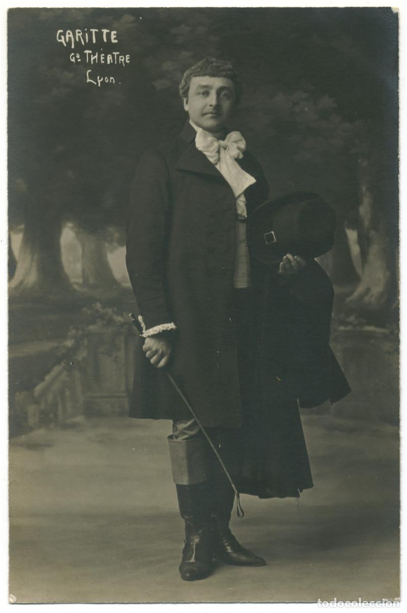 Postales: Actor GARITTE_Sin datos. Grand Th&eacute;&acirc;tre (Lyon)